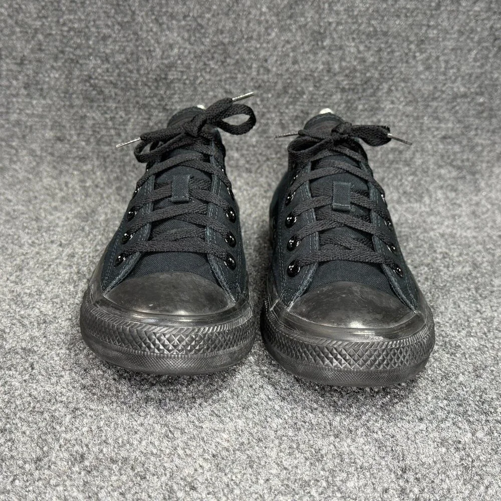 Converse Chuck Taylor All Star‎ Low Sneakers Women's Size 10 Black Canvas Retro - Picture 2 of 11